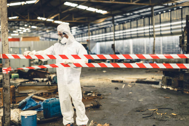 Professional Infectious Disease Decontamination technician working in Eureka, IL